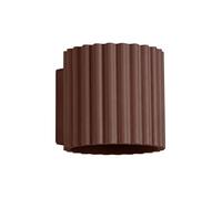 Applique murale Sollux Lighting AURA - G9 Minimaliste - Marron - 10x10 cm