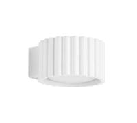 Applique murale Sollux Lighting AURA - Gx53 Minimaliste - Blanc - 10x6 cm