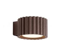 Applique murale Sollux Lighting AURA - Gx53 Minimaliste - Marron - 10x6 cm