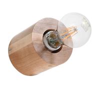 Sollux Lighting Applique murale Salgado SL.0673 1x60W Bois sans abat-jour