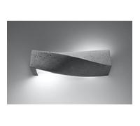 Sollux Lighting Sigma applique murale 1x60 W gris SL.0644