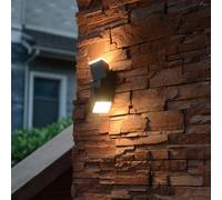 Applique murale Spotlight LED up & down house applique mobile noir