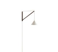 MOEBE Lampe murale suspendue Chêne fumé-blanc