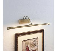 Lindby LED Applique Murale Mailine (Moderne) en Bronze Métal e. a. pour Salon & Salle à manger (1 lampe,à), Lampe Eclairage Luminaire Mural