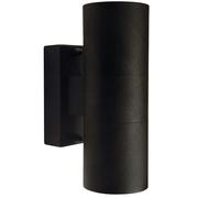 Applique murale TIN double - GU10 - métal noir IP54 - Nordlux, Extérieur