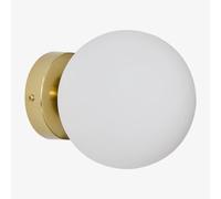 Applique Murale Traditionnelle En Acier Inoxydable Avec Boule De Cristal Uvol Doré