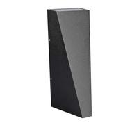 Applique murale triangulaire à LED V-TAC - IP65 Waterproof - Noir - 4W - 476 Lumens - 4000K