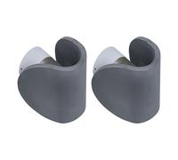 Applique murale Up and Down spot mural applique de salon lampe d'escalier en béton, gris, 1x LED 6W 150lm, LxH 12,6x15,7 cm, lot de 2