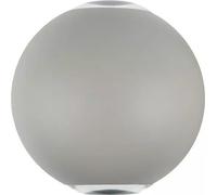Applique murale V-TAC 4 W LED grise ronde IP65 VT-836 3000 K 450 lm