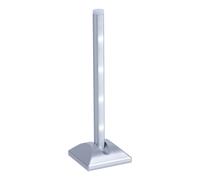 Applique murale veilleuse 2 niveaux intérieur éclairage indirect lampe de table veilleuse à piles, plastique, 1x LED, DxH 9x28 cm