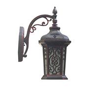 Applique Murale Vintage en Dentelle américaine, Lampe Lanterne Antique pour Jardin, Grenier, Cour
