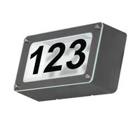 Applique numéro LED 6W Hannover anthracite Rabalux