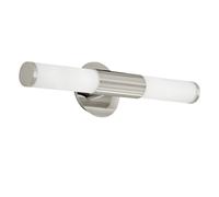 Applique PALMERA IP44 E14 2X40W en acier nickel mat 460x0mm
