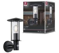 Paulmann Applique murale extérieure Classic 94396 avec détecteur PIR IP44 E27 anthracite 1x15W