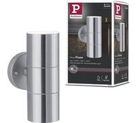 Paulmann Flame Applique 2 Lampes Acier Inox acier inoxydable brossé