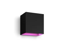 Philips Hue Applique murale Resonate – Ambiance blanche et couleur, IP44, anthracite
