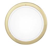 Applique plafond PLANET 1 E27 en métal laiton et verre