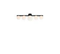 Applique/Plafonnier 5 lumières G9 20W IP44 noir et blanc - Markslöjd - Pur