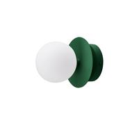 Globen Lighting Applique murale/Plafonnier Art Deco IP44 Vert-Blanc