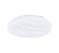 Eglo Applique/Plafonnier BENARIBA LED 14,6W acier blanc D330mm