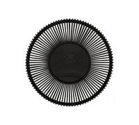 Applique/ Plafonnier Clava Up, Grand Modèle, Noir Noir