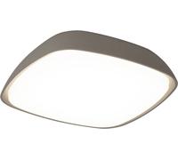 Applique/plafonnier d'extérieur Austin en aluminium plastique gris L:5cm L:25cm H:25cm IP65