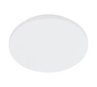 Applique/Plafonnier FRANIA IP44 LED 14,6W en acier blanc D330mm