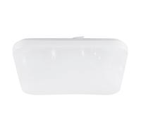 Applique/Plafonnier FRANIA-S IP44 LED 14,6W en acier blanc 330x330x70mm