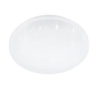 Applique/Plafonnier FRANIA-S IP44 LED 15W en acier blanc D310mm