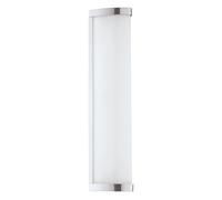 Applique/Plafonnier GITA 2 IP44 LED 8,3W en fonte métallique chrome 350x75x75mm