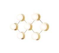 Applique/ Plafonnier Liila 7 Blanc Opale