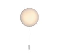 Applique/ Plafonnier Looped, Dimmable avec Interrupteur, IP44, Blanc