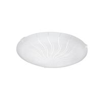 Applique/Plafonnier M1 LED 3X3,6W en acier blanc D250mm
