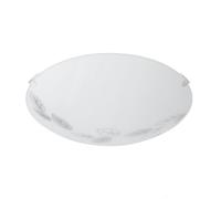 Applique/Plafonnier MARS E27 1X25W en acier blanc D250mm