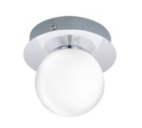 Applique/Plafonnier MOSIANO IP44 LED 1X3,3W en acier inoxydable chrome D110mm