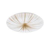 Applique/Plafonnier NIEVES 1 LED 7X4,4W en acier blanc D510mm