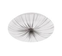 Applique/Plafonnier NIEVES LED 10W en acier blanc D310mm