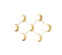 Applique/ Plafonnier Nuura Liila 7 Blanc Opale