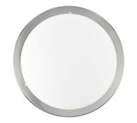 Applique/Plafonnier PLANET E27 1X25W en acier nickel mat D290mm