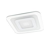 Applique/Plafonnier REDUCTA 1 LED 36W en acier blanc 480x480x50mm