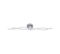 Applique/Plafonnier RONCADE LED 37W en aluminium et acier chrome 1085x160x125mm
