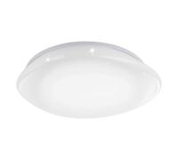 Applique/Plafonnier SILERAS LED 31W en acier blanc D600mm