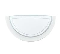 Applique PLANET 1 E27 1X60W en acier blanc 290x0x145mm