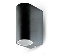 V-TAC Applique extérieure - NOIR - 2 ampoules GU10 (fournies) ref VT-7652