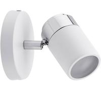 Paulmann Applique salle de bain Zyli - GU10 10 W IP44 230 V dimmable Blanc/Chrome