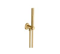 Applique Prise D'Eau Douchette Flexible Or Brosse Pvd Robinetterie HYDROTHERAPIE - CRISTINA ONDYNA PD47596P