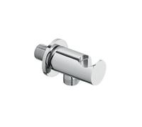 Applique prise d'eau ronde laiton MM 1/2" CHROME - CRISTINA ONDYNA SU30551