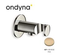 Applique Prise D'Eau Ronde Or Rose HYDROTHERAPIE - CRISTINA ONDYNA PD44646P