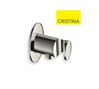 Applique prise d'eau ronde vieux bronze Hydrothérapie - CRISTINA ONDYNA PD44692