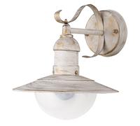Rabalux Applique murale extérieure Oslo 1x60W E27 IP44 Blanc antique Métal/Plastique 8681